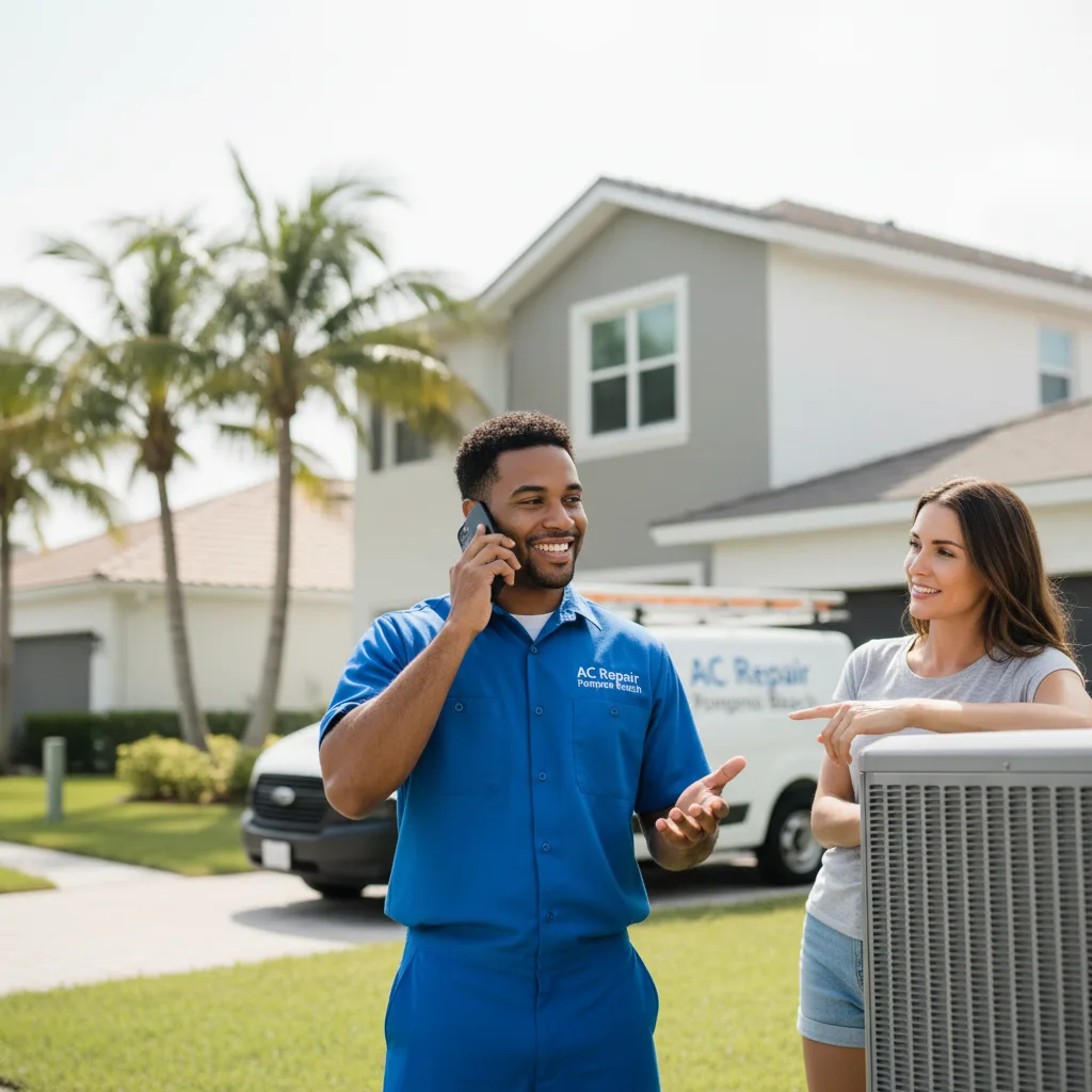 AC Repair Pompano Beach customer support in North East